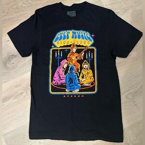 Black Graphic Steven Rhodes Cult Music Sing Along T-Shirt